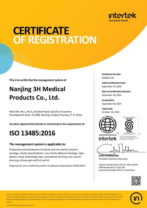 Iso 13485:2016 Quality Management System Certification