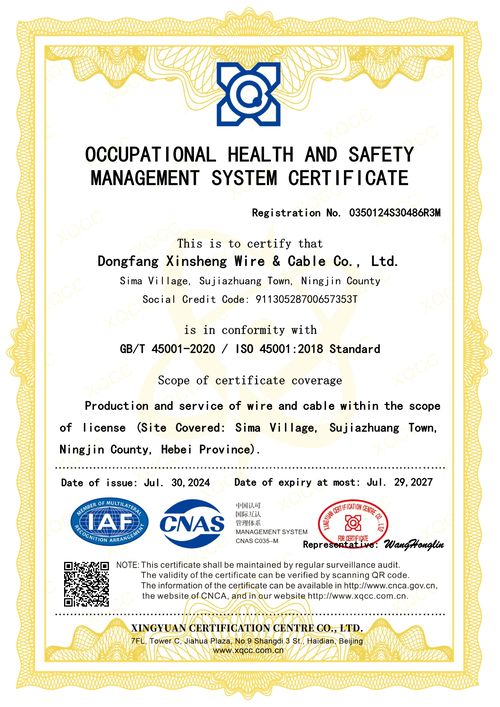 Occupational Health And Safety Management System Certification