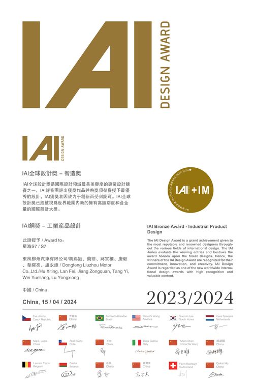 Iai Global Design Award - Industrial Product Design Bronze Award